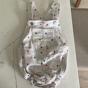 Patriotic Baby Overalls 12-18Months